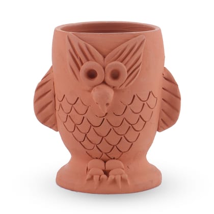 Tisser Terracota Eco Friendly Decorative Pen Stand Tisser Terracota Eco Friendly Decorative Pen Stand