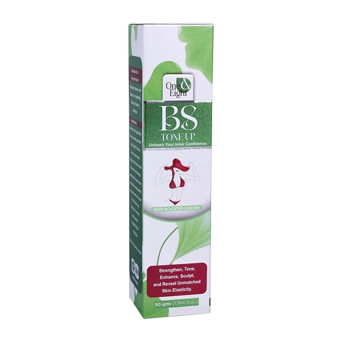 One & Eight BS Tone Up Cream| Breast Tightening Cream| Uplifts Sagging Breasts| Helps to give perfect Breast Contours