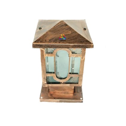 Axutum Rust-Resistant Waterproof Outdoor Gate/Pillar Light Lamp/Garden Light Lamp (Antique Red) - Pack of 1 Axutum Rust-Resistant Waterproof Outdoor Gate/Pillar Light Lamp/Garden Light Lamp (Antique Red) - Pack of 1