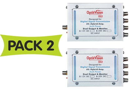 Optik Vision Gold DC Amplifier 8V to 40V { pack of 2 } Optik Vision Gold DC Amplifier 8V to 40V { pack of 2 }