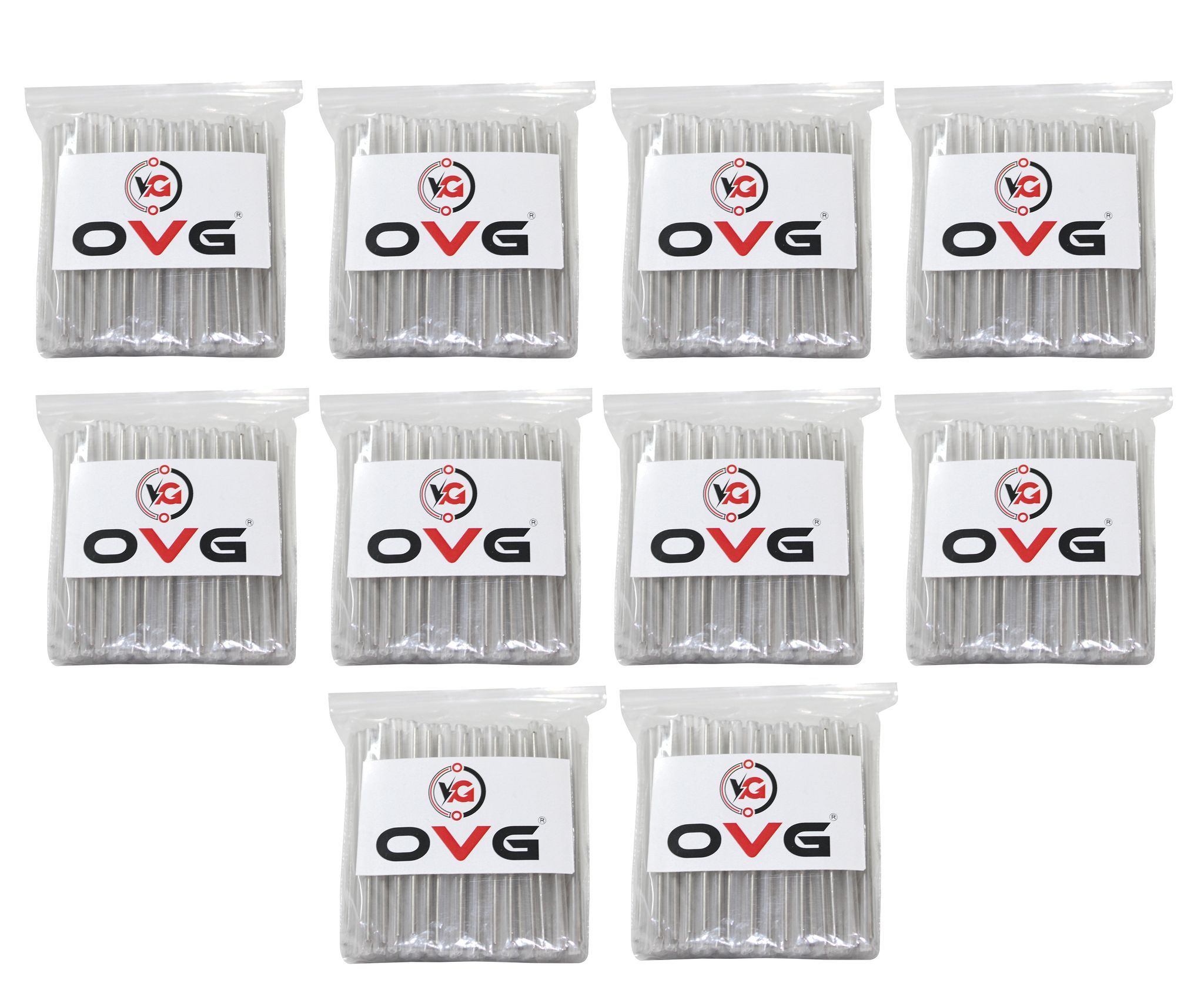 OVG Fiber Cable Sleeve 60mm ( Pack of 1000 Pcs ) Heat Shrinkable Protection Sleeves (HSPS) For Fiber Optical Fusion Splicer Machine Splicing Telecom FTTH Protector Kit