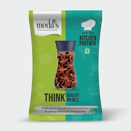 Meda's Premium Star Anise / Ananas 100 GMS (50gms x 2) Meda's Premium Star Anise / Ananas 100 GMS (50gms x 2)