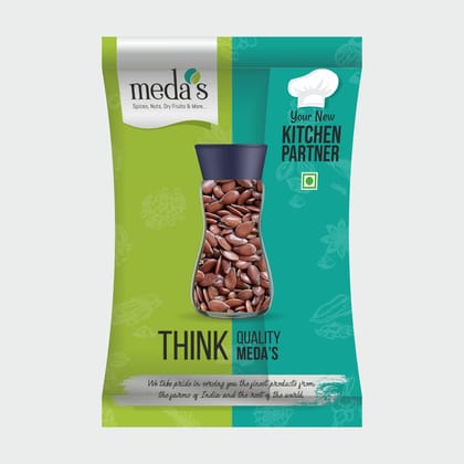 Meda's Organic Flax Seeds 400 Grams (100g x 4) Meda's Organic Flax Seeds 400 Grams (100g x 4)
