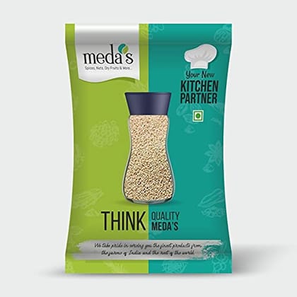 Meda's Premium White Poppy Seeds (Khus Khus) | 100% Pure | Non-mixed quality | 100 Grams Meda's Premium White Poppy Seeds (Khus Khus) | 100% Pure | Non-mixed quality | 100 Grams