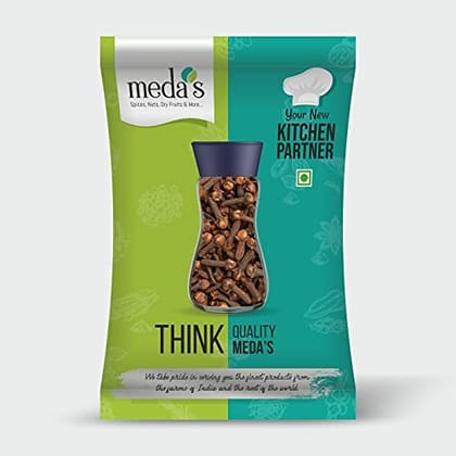 Meda's 100% Natural Cloves (Laung) | Premium | 100 Grams (50 grams x 2) Meda's 100% Natural Cloves (Laung) | Premium | 100 Grams (50 grams x 2)