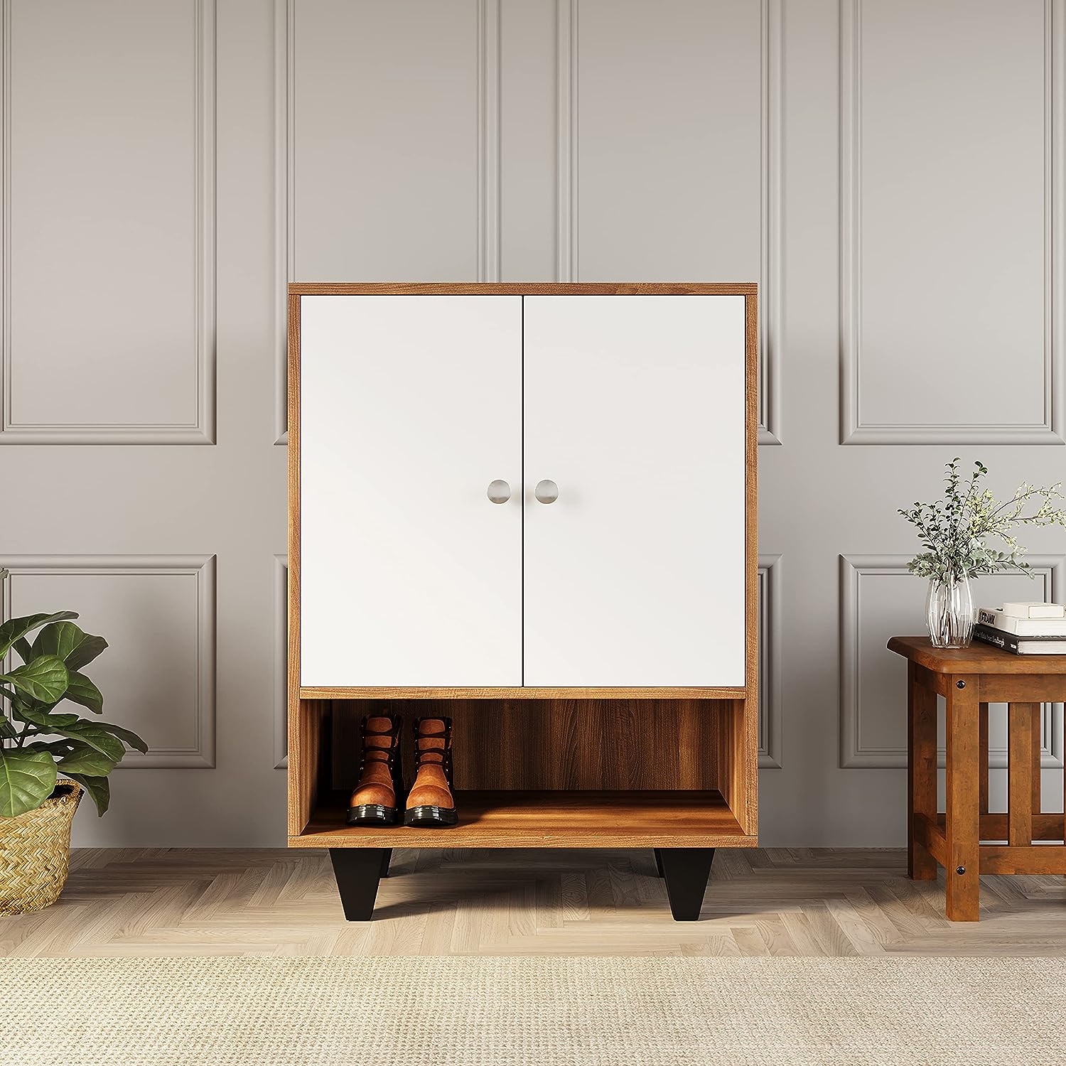 Engineered Wood Shoe Cabinet