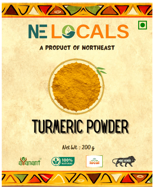 NE Locals Pure Turmeric Powder 200 g