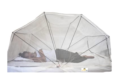 WonderNet Adjustable Length Mosquito net Suitable for Bed and Floor WonderNet Adjustable Length Mosquito net Suitable for Bed and Floor