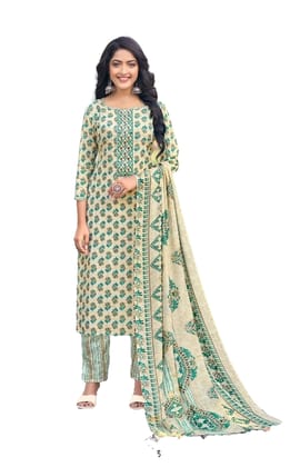 Pure Camrick Cotton Unstitched Salwar Suit Dress Material With Thread Embroidery On Tie(Tiffany Blue) Pure Camrick Cotton Unstitched Salwar Suit Dress Material With Thread Embroidery On Tie(Tiffany Blue)
