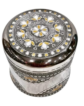 Antique Lotus Dabbi Stainless Steel