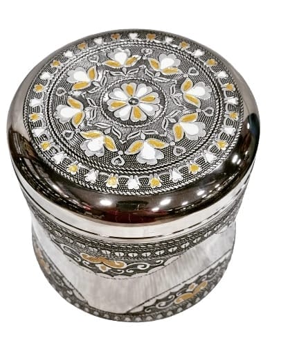 Antique Lotus Dabbi Stainless Steel