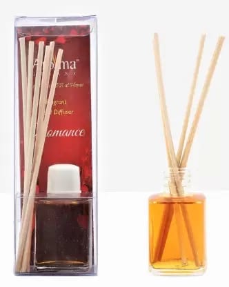 Aroma Galaxy Rose otto, Ylang Ylang & Madurai Jasmine Diffuser Set  (30 ml)