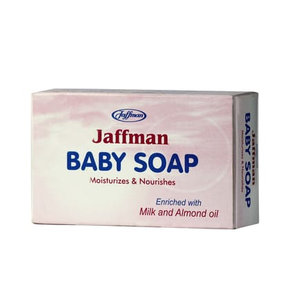 Jaffman Baby Soap 75gms x 3 ( Pack of 3) Jaffman Baby Soap 75gms x 3 ( Pack of 3)