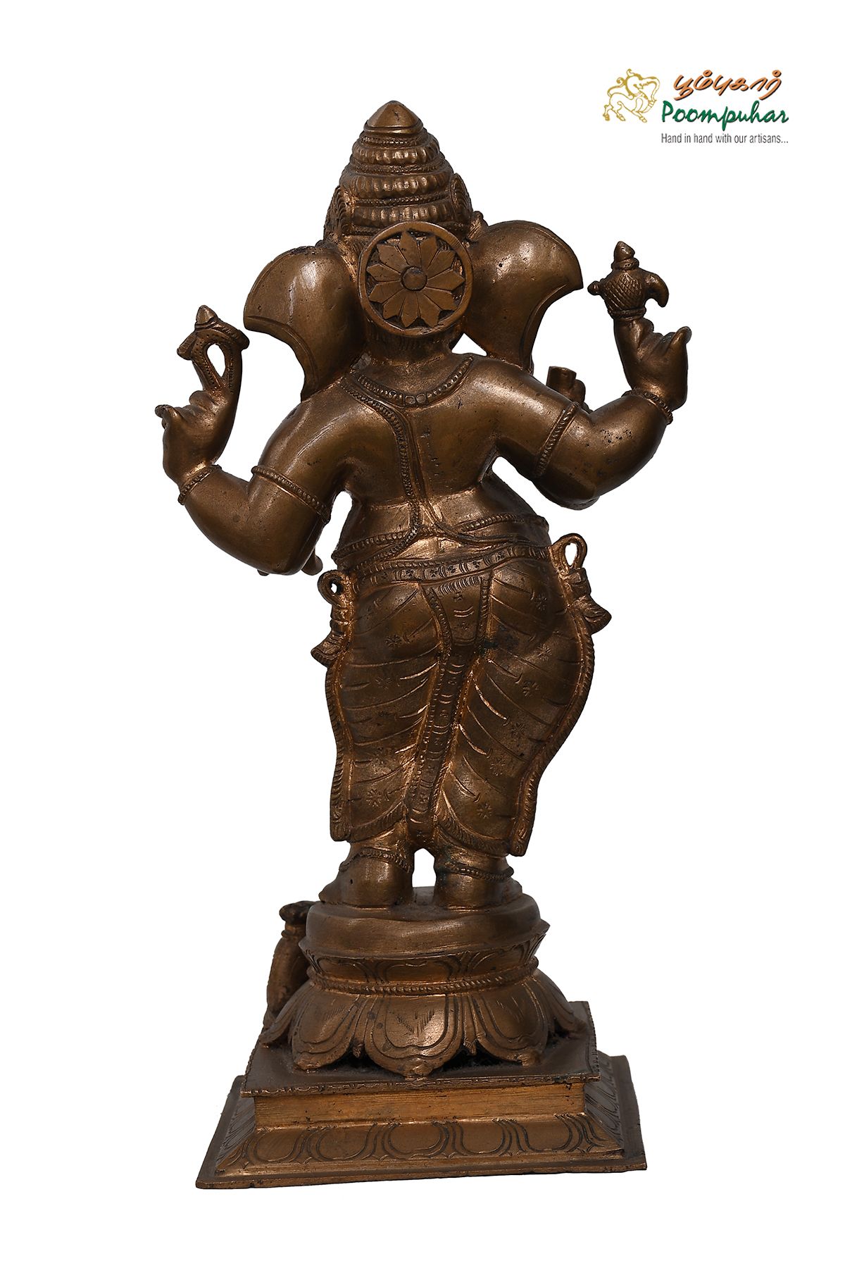 12IN STANDING GANESHA