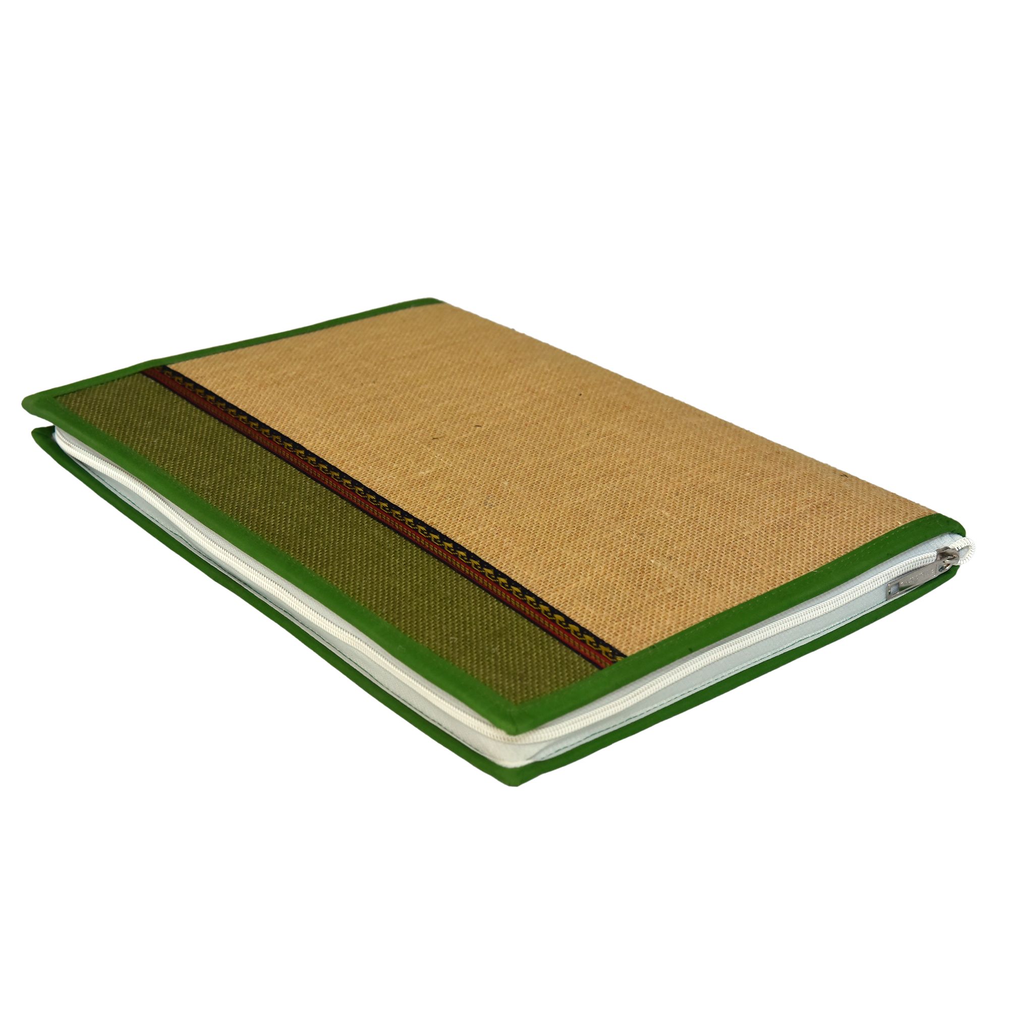 Tribes India Jute Green File Folder