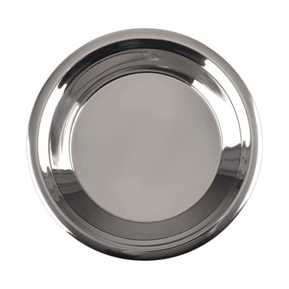 SHINI LIFESTYLE Stainless Steel Parat, Steel parat for kitchen, Atta Parat, Parati, Paraati (Dia-30cm, 1Pc) SHINI LIFESTYLE Stainless Steel Parat, Steel parat for kitchen, Atta Parat, Parati, Paraati (Dia-30cm, 1Pc)