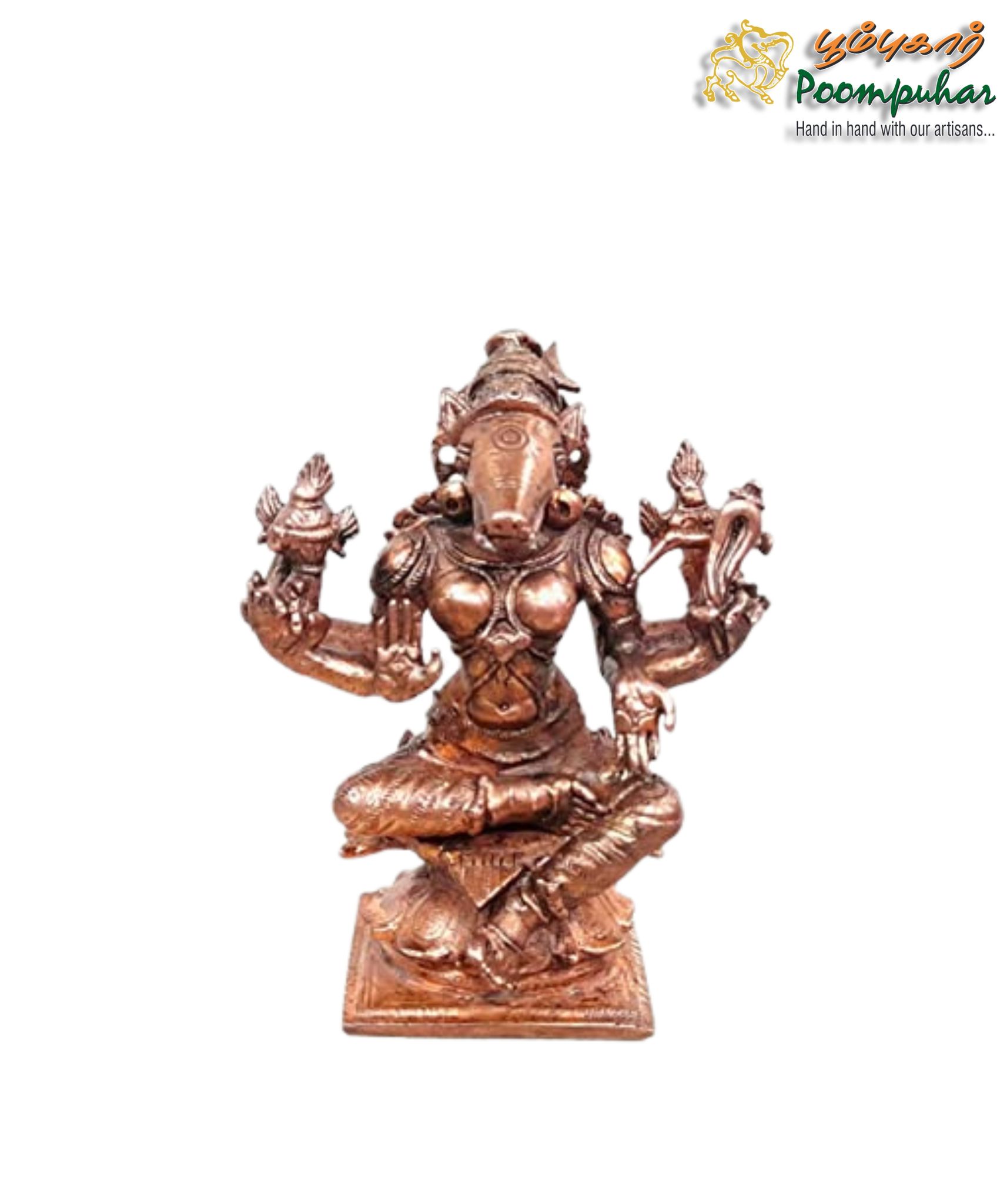 Copper Varahi 3.5 inches