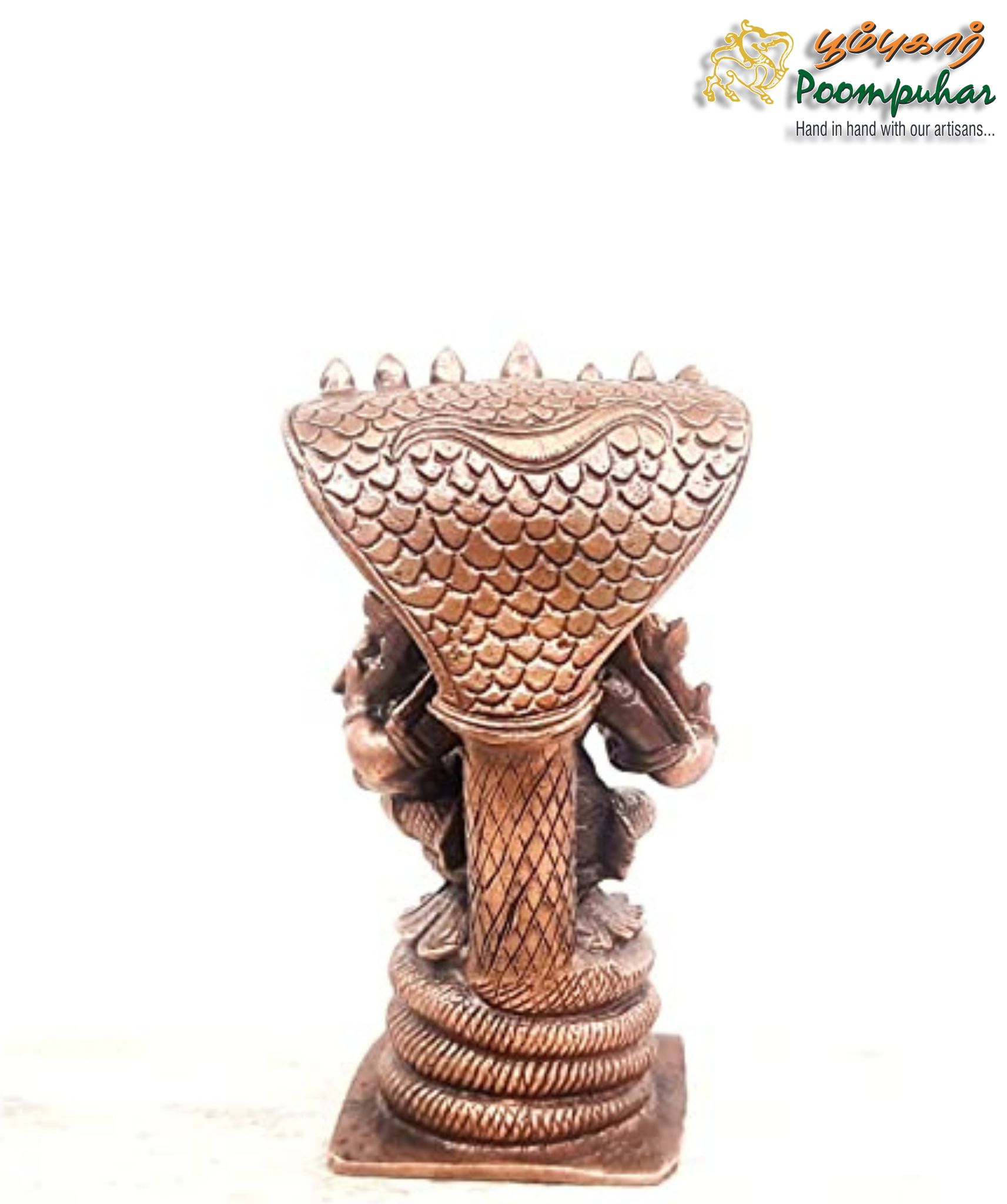 Copper Lakshmi Hygirivar 4 inches