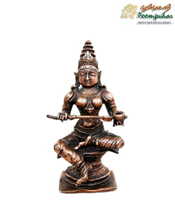 Copper Annapoorani 4 inches Copper Annapoorani 4 inches