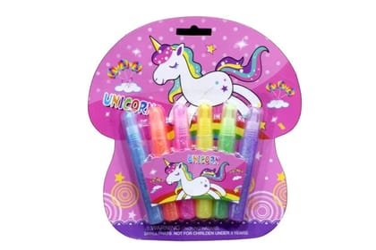 Random Design Glitter Glue (6Pc) Random Design Glitter Glue (6Pc)