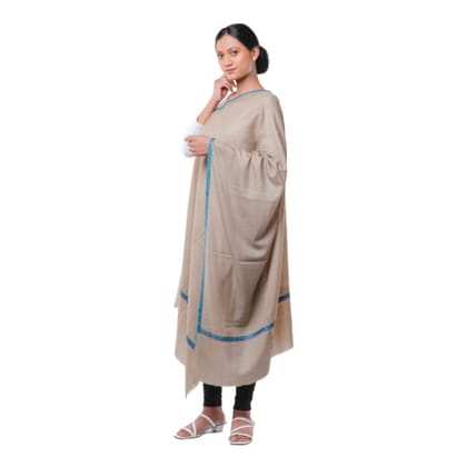 Handwoven Pashmina Stole\t1TTXGENCH12721_BROWN Handwoven Pashmina Stole\t1TTXGENCH12721_BROWN