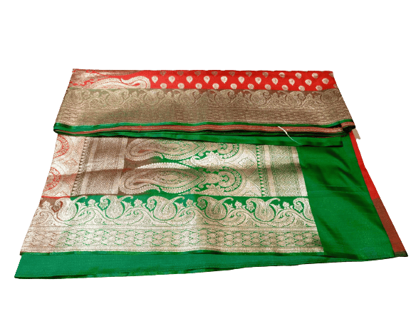 Printed Banarasi Silk Blend Saree