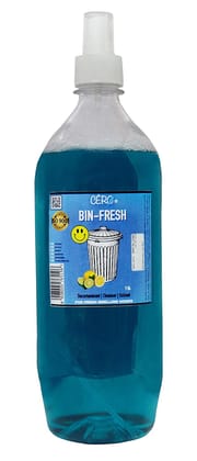CERO Bin Fresh Lemon Perfumed dust Bin Decontaminant/Cleanser (1liter)