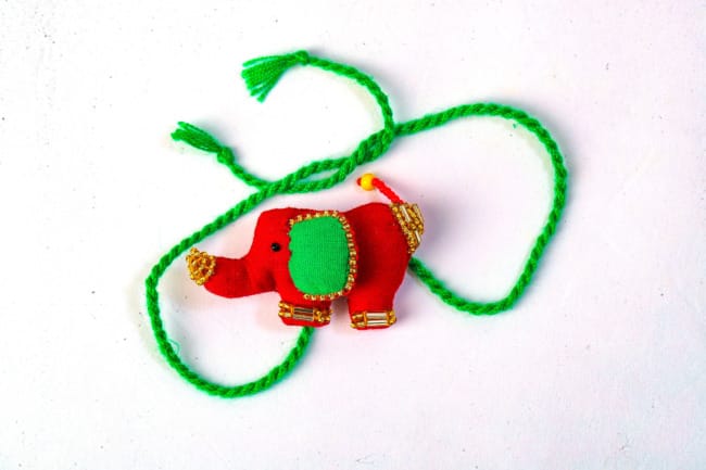 Tribes India Handmade Elephant Rakhi