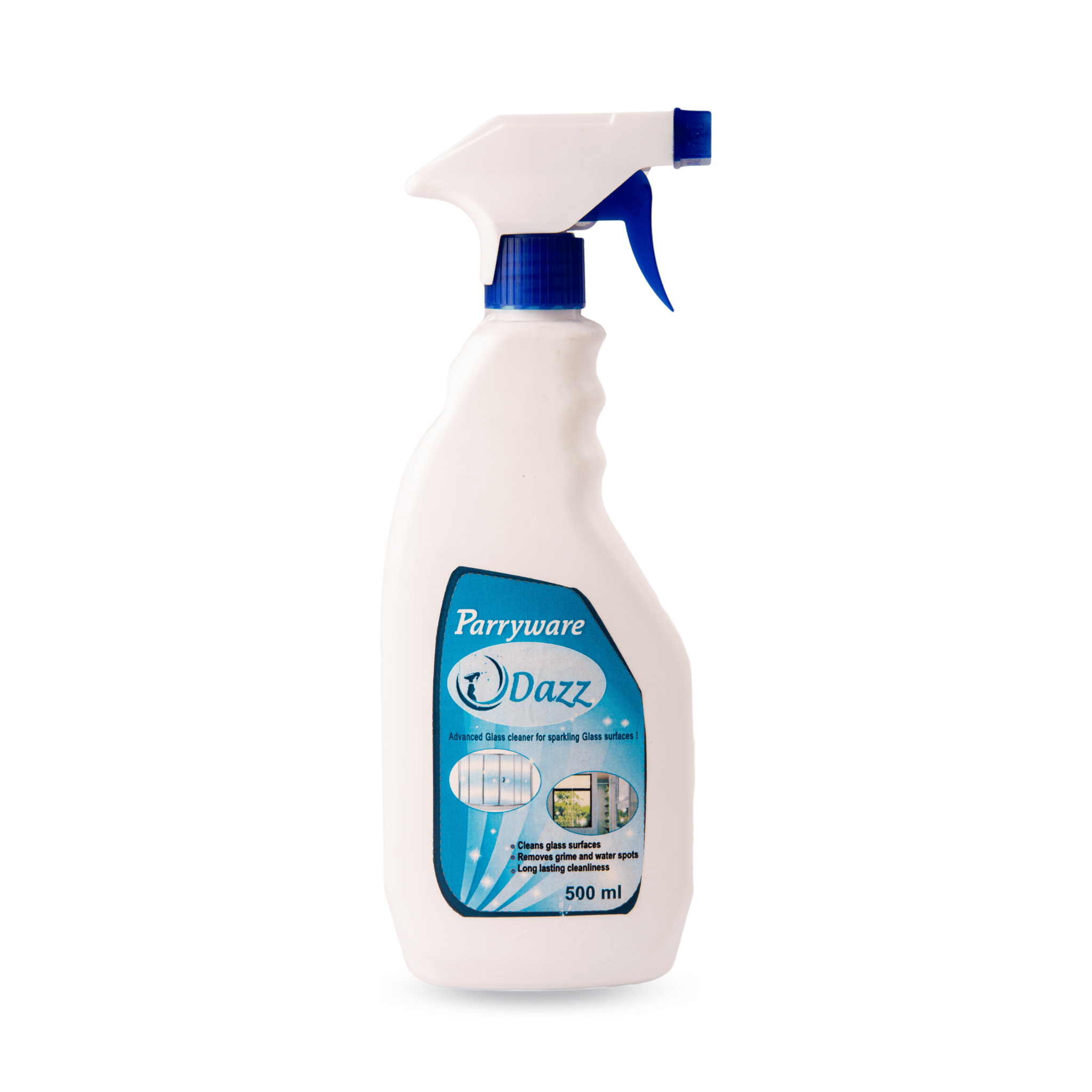 Parryware Dazz Advanced Glass Cleaner 500 ml | Streak Free Sparkling Shine