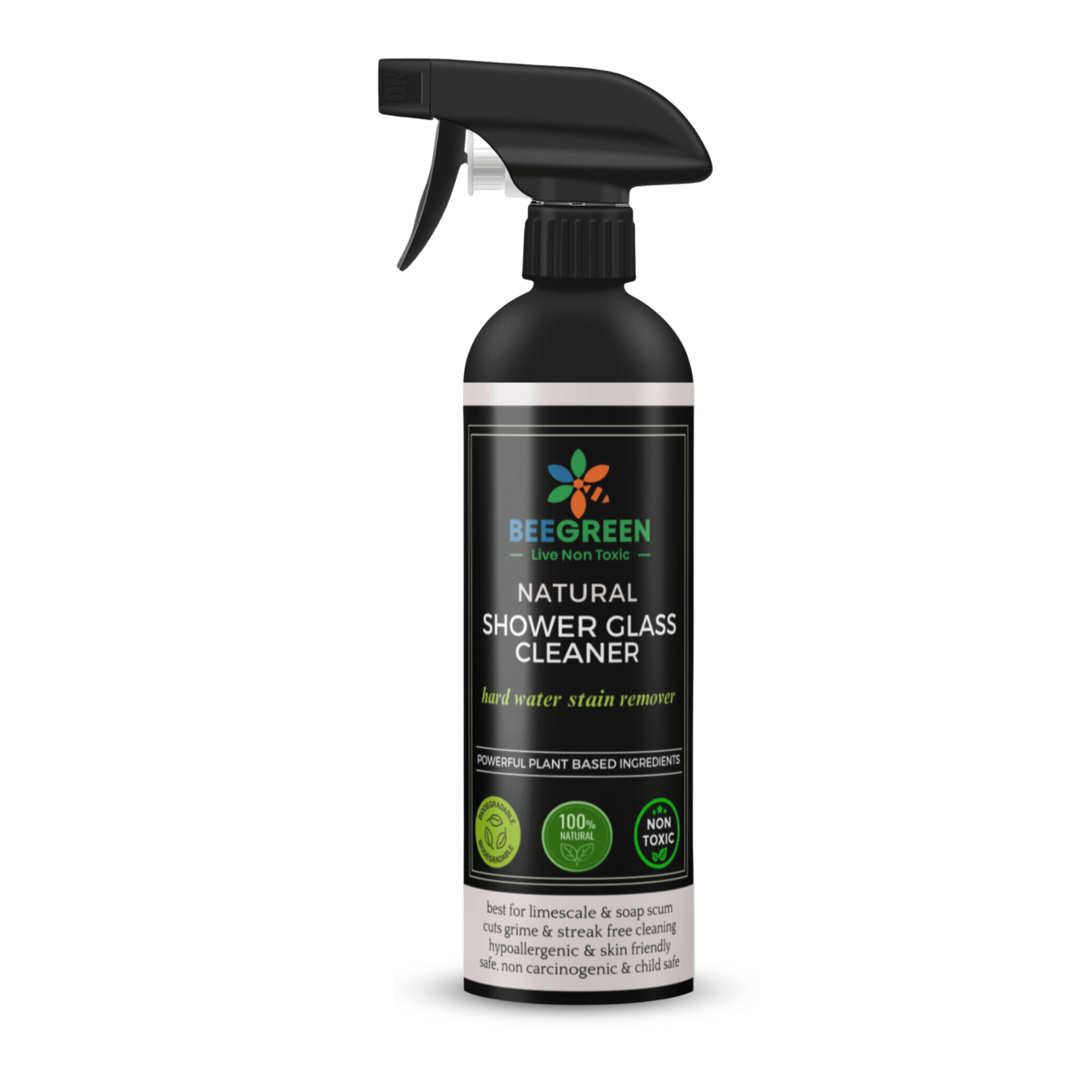 Beegreen Natural Shower Glass Cleaner- 500 ml