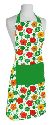 AIRWILL, 100% Cotton Designer Printed Aprons, Sized 65cm in Width & 80cm in Length with 1 Center Pocket, Adjustable Buckle on Top and 2 Long Ties on Both 2 Sides. Pack of 1 piece AIRWILL, 100% Cotton Designer Printed Aprons, Sized 65cm in Width & 80cm in Length with 1 Center Pocket, Adjustable Buckle on Top and 2 Long Ties on Both 2 Sides. Pack of 1 piece