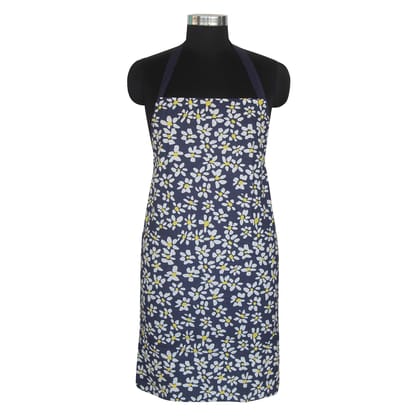 AIRWILL, 100% Cotton Designer Self Designed Bib Apron, Sized 65cm in Width and 80cm in Length with 2 Long Straps on Both Sides and Adjustable Buckle on Top. Pack of 1 pc