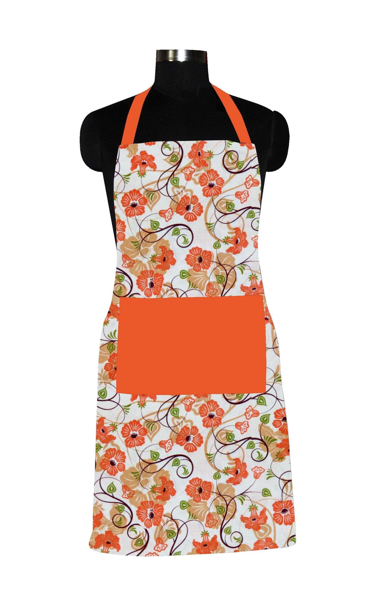 AIRWILL, 100% Cotton Regular Kitchen Home Use & Chefs Use Aprons, Pack of 1 piece