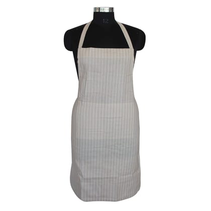 AIRWILL, 100% Cotton Designer Self Designed Bib Apron, Sized 65cm in Width and 80cm in Length with 2 Long Straps on Both Sides and Adjustable Buckle on Top. Pack of 1 pc