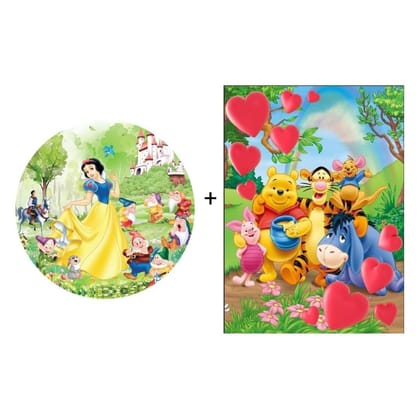 APM Combo of 2 Wall Sticker Fully Waterproof Vinyl Sticker self Adhesive for Living Room, Kids Room 12X18 inches (K17) APM Combo of 2 Wall Sticker Fully Waterproof Vinyl Sticker self Adhesive for Living Room, Kids Room 12X18 inches (K17)
