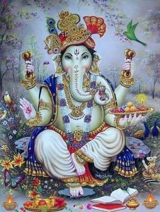 APM Ganpati Wall Sticker/Ganpati Bappa Fully Waterproof Vinyl Sticker self Adhesive for Living Room, Bedroom, Office, Kids Room 12X18 inches (GH2) APM Ganpati Wall Sticker/Ganpati Bappa Fully Waterproof Vinyl Sticker self Adhesive for Living Room, Bedroom, Office, Kids Room 12X18 inches (GH2)