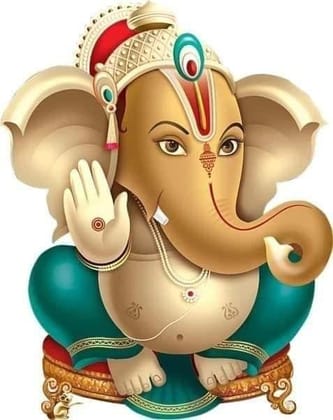 APM Ganpati Wall Sticker/Ganpati Bappa Fully Waterproof Vinyl Sticker self Adhesive for Living Room, Bedroom, Office, Kids Room 12X18 inches (GH27) APM Ganpati Wall Sticker/Ganpati Bappa Fully Waterproof Vinyl Sticker self Adhesive for Living Room, Bedroom, Office, Kids Room 12X18 inches (GH27)