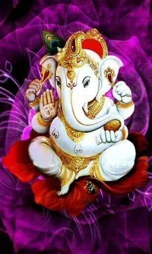 APM Ganpati Wall Sticker/Ganpati Bappa Fully Waterproof Vinyl Sticker self Adhesive for Living Room, Bedroom, Office, Kids Room 12X18 inches (GC3)