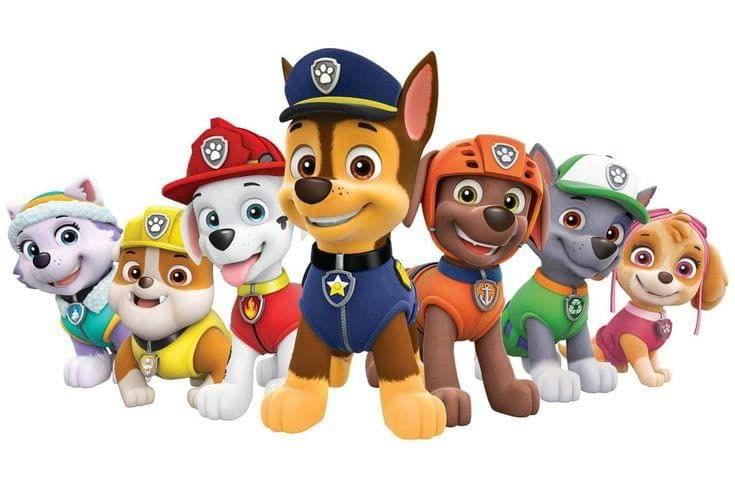APM PAW Patrol Wall Sticker Fully Waterproof Vinyl Sticker self Adhesive for Living Room, Bedroom, Office, Kids Room 12X18 inches (P8)