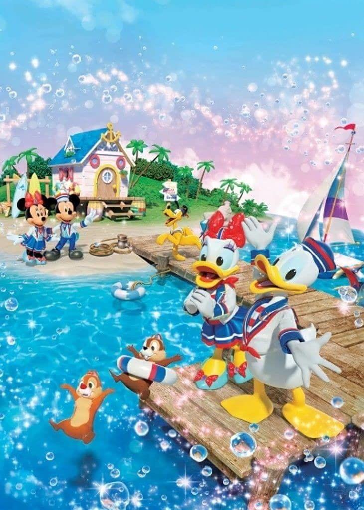 APM Kids Mickey Mouse Cartoon Wall Sticker Fully Waterproof Vinyl Sticker self Adhesive for Living Room, Bedroom, Office, Kids Room 12X18 inches (MF21)