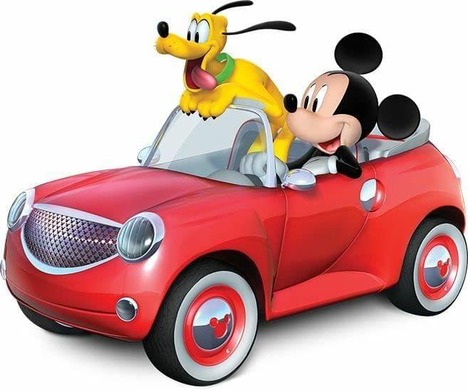 APM Mickey Mouse Laminated Wall Sticker for Kids 12X18 Inches (M15)