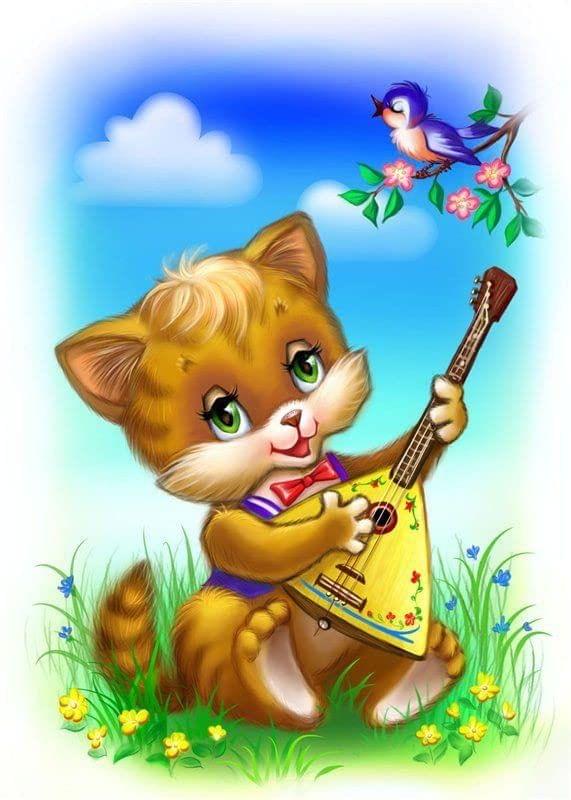 APM Kids Cute Animals Cartoon Wall Sticker Fully Waterproof Vinyl Sticker self Adhesive for Living Room, Bedroom, Office, Kids Room 12X18 inches (A9)