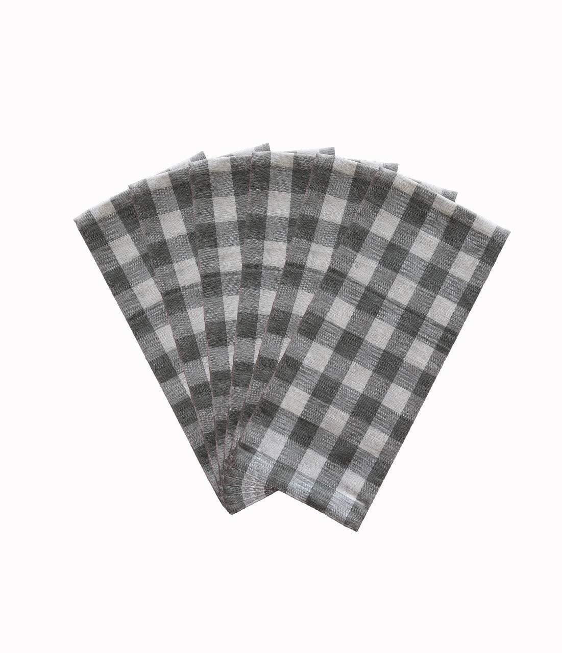 AIRWILL, 100% Cotton Kitchen Towels, Pack of 6 pcs