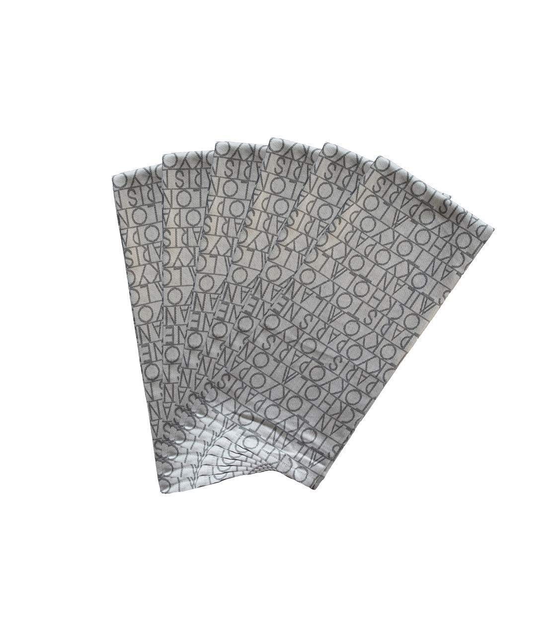 AIRWILL, 100% Cotton Kitchen Towels, Pack of 6 pcs