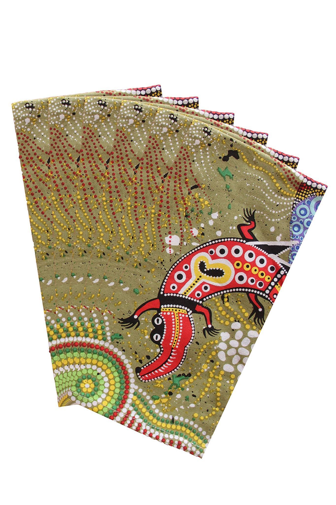 AIRWILL, 100% Cotton Kitchen Towels, Pack of 6 pcs