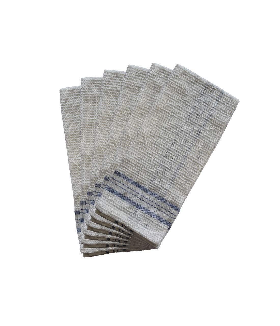 AIRWILL, 100% Cotton Kitchen Towels, Pack of 6 pcs