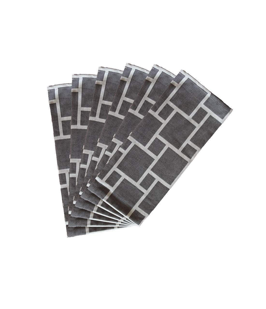 AIRWILL, 100% Cotton Kitchen Towels, Pack of 6 pcs