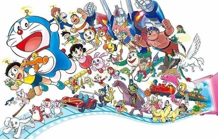 APM Kids Cartoon Wall Sticker Fully Waterproof Vinyl Sticker self Adhesive for Living Room, Bedroom, Office, Kids Room 12X18 inches (C18) (DR17)