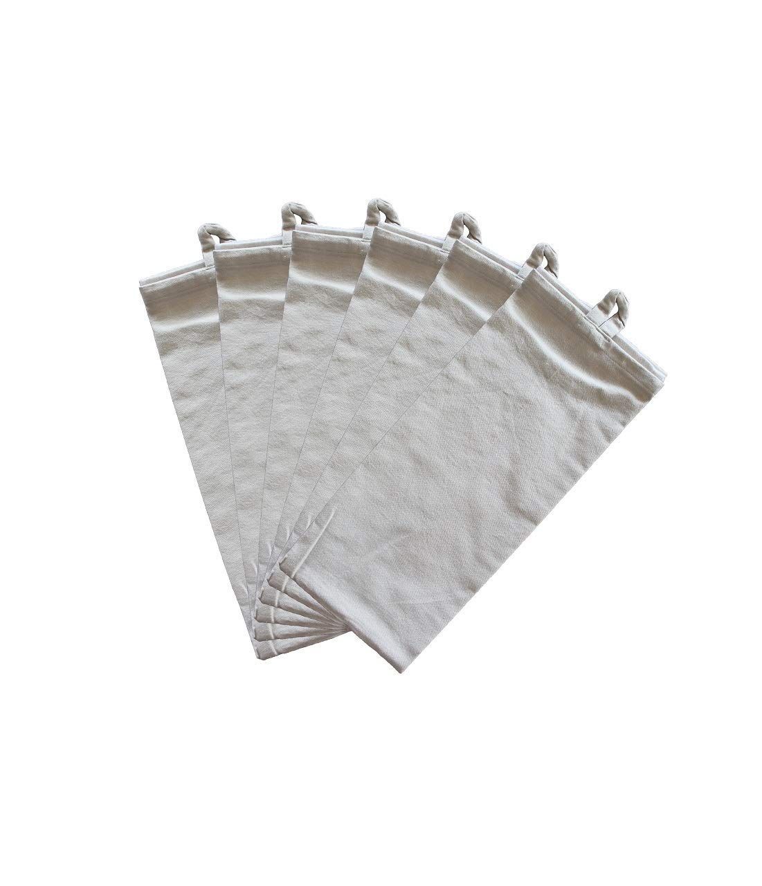 AIRWILL, 100% Cotton Kitchen Towels, Pack of 6 pcs