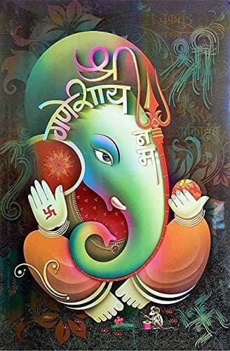 APM GANPATI Wall Sticker 45x30 cm (GP01) (GP)